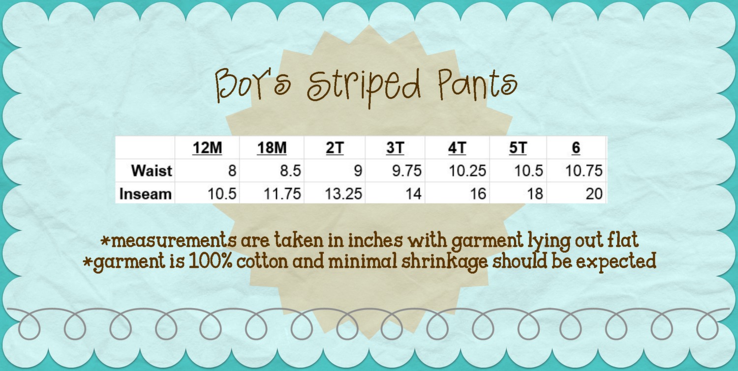 IMPERFECT Boy\'s Striped Pants