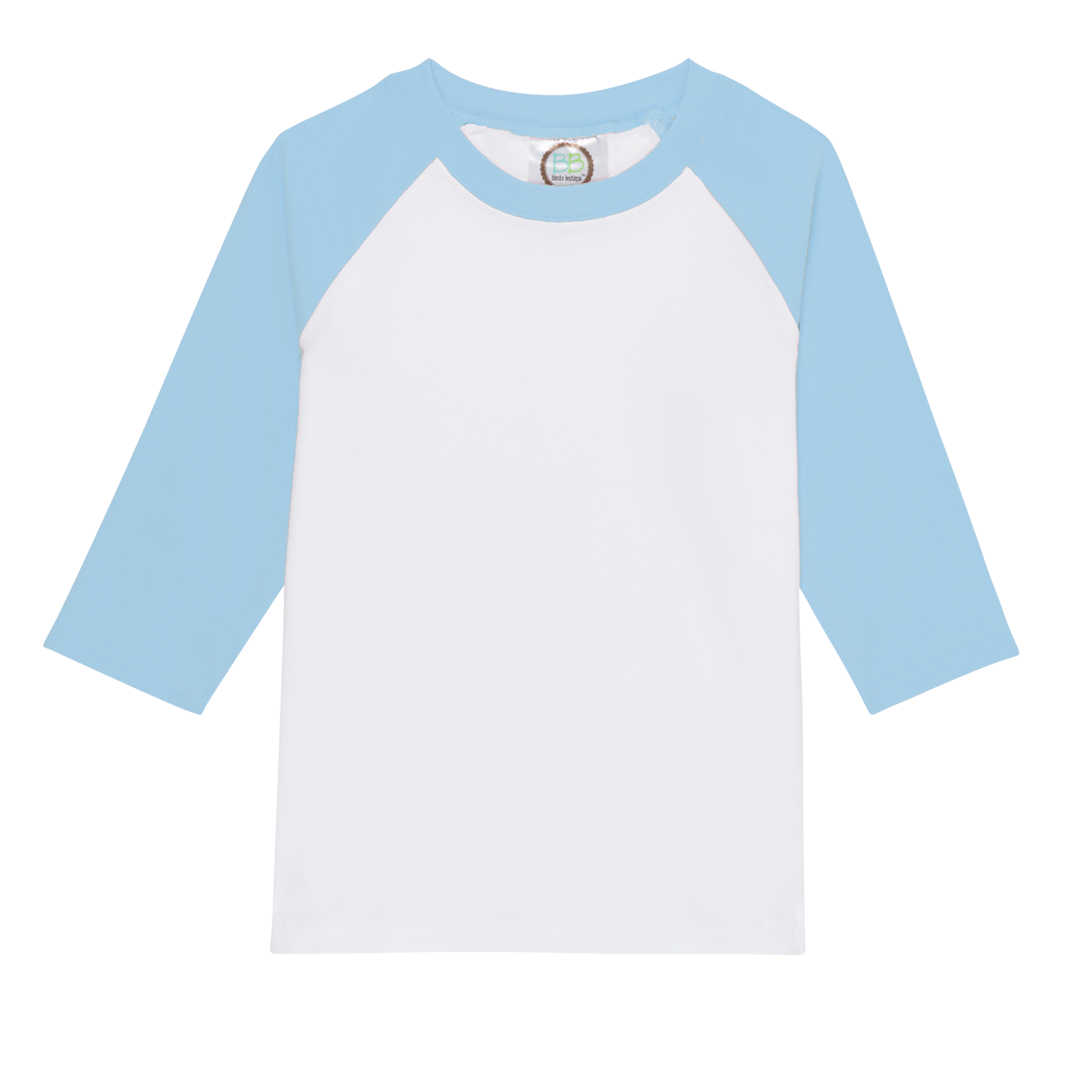 Blank Raglan Style Tee Shirt