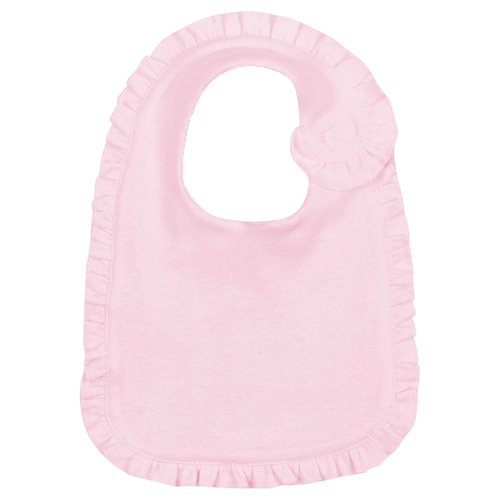 Blank Infant Baby Bib - Ruffle