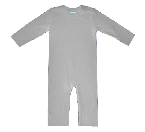 IMPERFECT- Blank Boy's Long Sleeved Romper