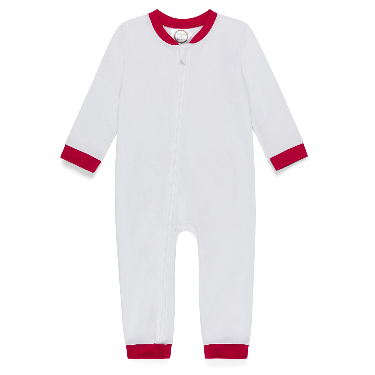 Blank Infant Girl's Drop Flap Gingham Ruffle Trim Unionsuit Playsuit