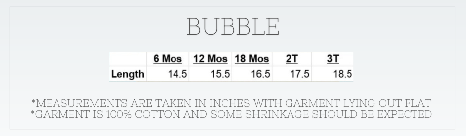 *Sublimation Blanks* Blank Unisex Sun Bubble - Poly Blend Size Chart
