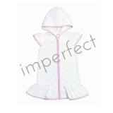 IMPERFECT Blank Girl's Terry Cloth Swim Cover Up Dress