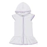 Blank Girl's Terry Cloth Swim Cover Up Dress