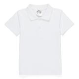 Blank Boy's Short Sleeve Polo Style Collared Shirt