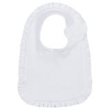 Blank Infant Baby Bib - Ruffle