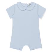 Blank Boy's Short Sleeved Peter Pan Romper