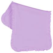 Blank Infant Burp Cloth - Ruffle