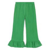Girl's Corduroy Ruffle Pants