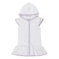 Blank Girl's Terry Cloth Swim Cover Up Dress