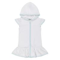 Blank Girl's Terry Cloth Swim Cover Up Dress