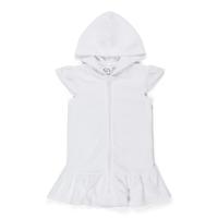 Blank Girl's Terry Cloth Swim Cover Up Dress