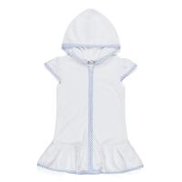 Blank Girl's Terry Cloth Swim Cover Up Dress