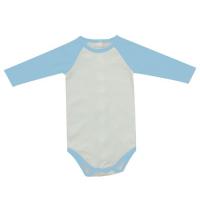 IMPERFECT Blank Unisex Long Sleeve Raglan Infant Bodysuit