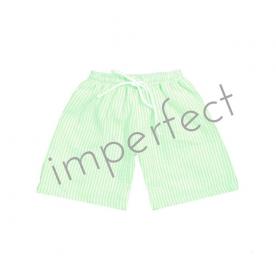 IMPERFECT Blank Seersucker Swim Trunks