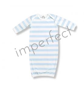 IMPERFECT Blank Spring Striped Infant Gown