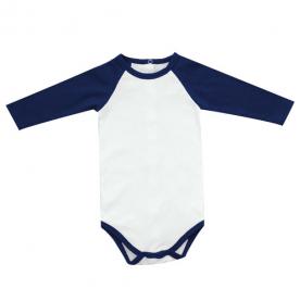 IMPERFECT Blank Unisex Long Sleeve Raglan Infant Bodysuit
