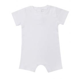 IMPERFECT Blank Boy's Short Sleeved Romper