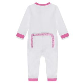 Blank Infant Girl's Drop Flap Gingham Ruffle Trim Unionsuit Playsuit Blank Infant Girl's Drop Flap Gingham Ruffle Trim Unionsuit Playsuit