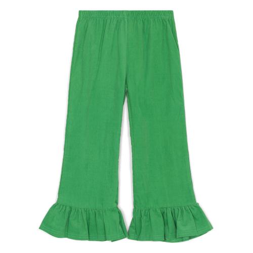 Girl's Corduroy Ruffle Pants