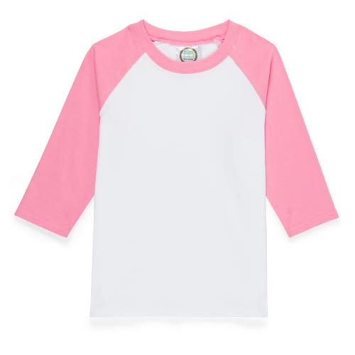 Blank Raglan Style Tee Shirt